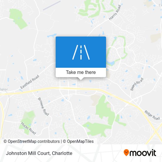 Johnston Mill Court map