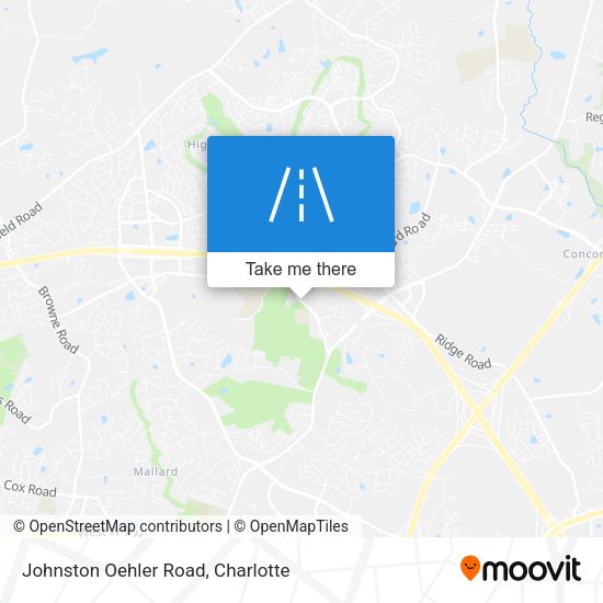 Johnston Oehler Road map
