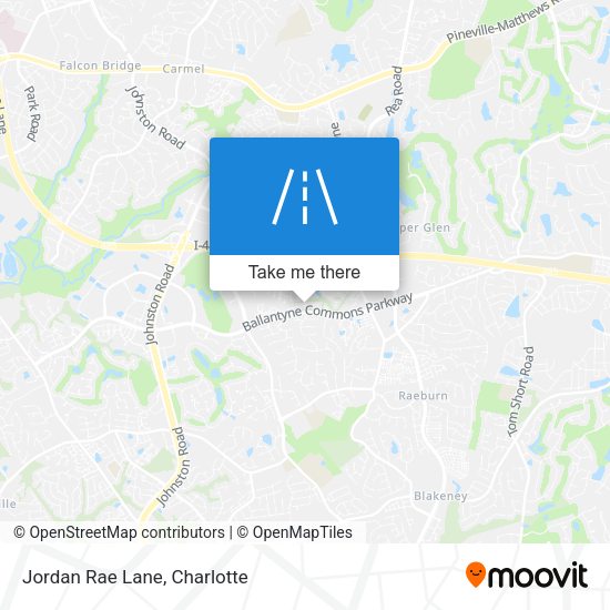 Mapa de Jordan Rae Lane