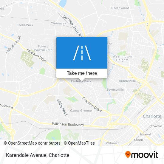Karendale Avenue map