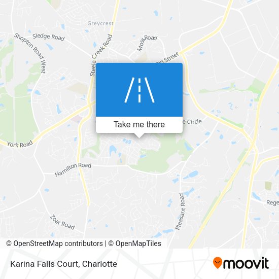 Karina Falls Court map