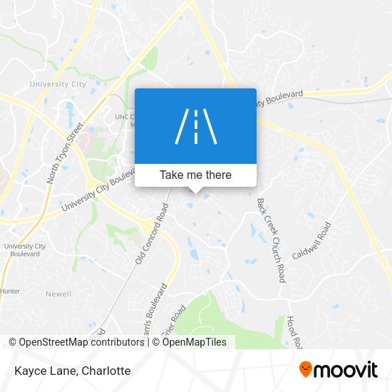 Mapa de Kayce Lane