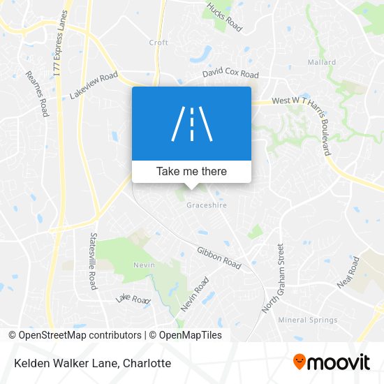 Mapa de Kelden Walker Lane