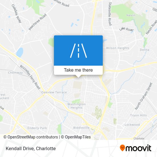 Mapa de Kendall Drive