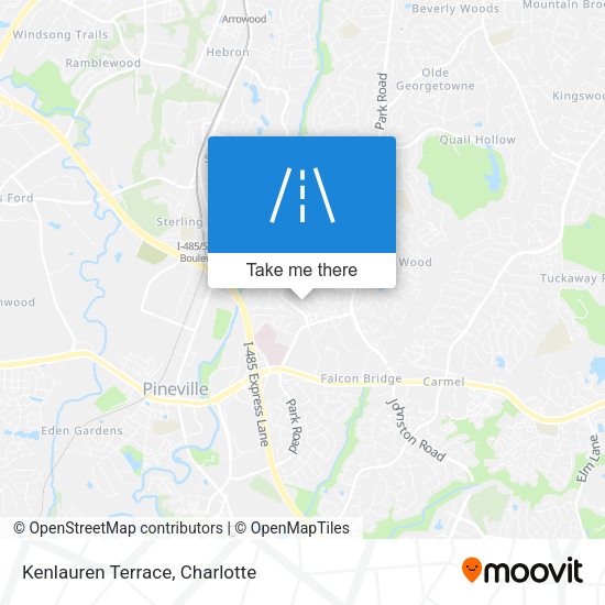 Kenlauren Terrace map