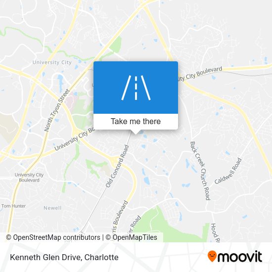 Mapa de Kenneth Glen Drive