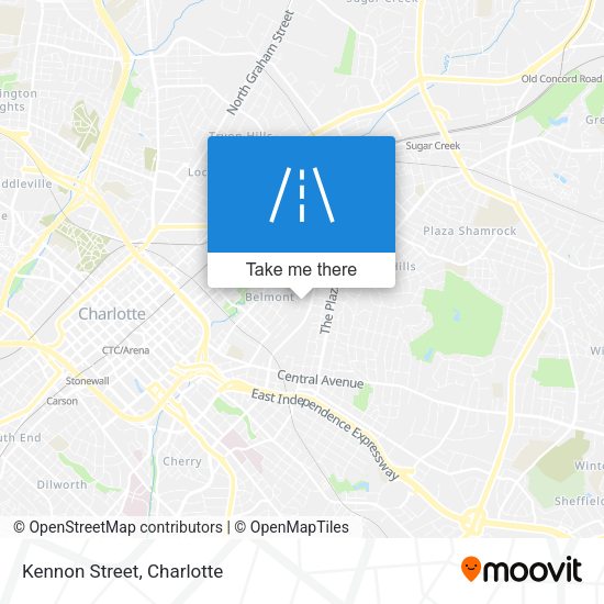 Mapa de Kennon Street