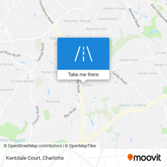 Kentdale Court map