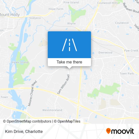 Mapa de Kim Drive