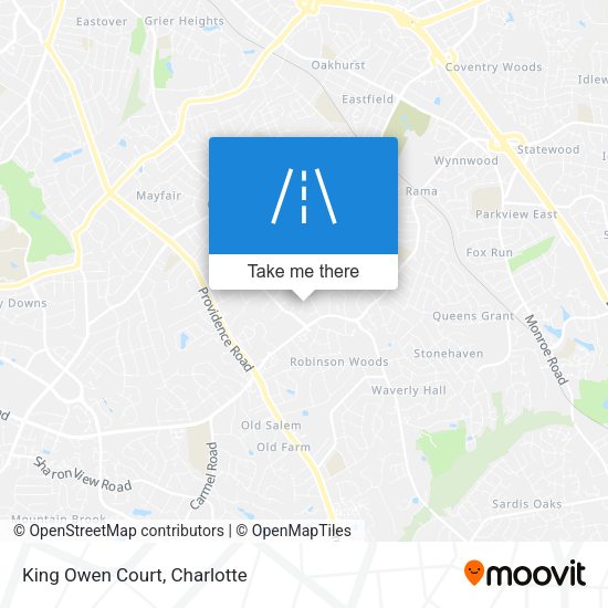 Mapa de King Owen Court