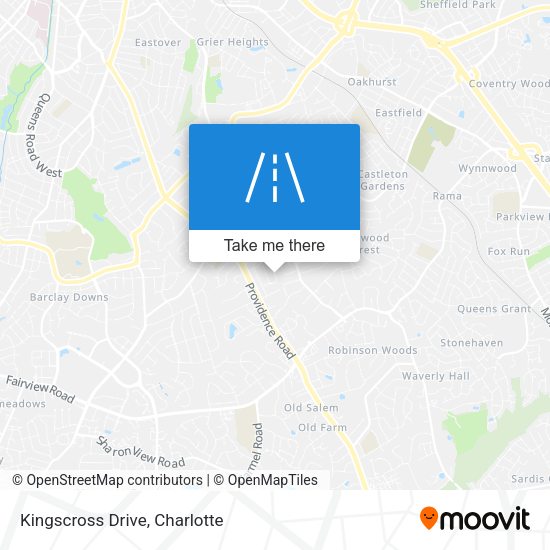 Mapa de Kingscross Drive