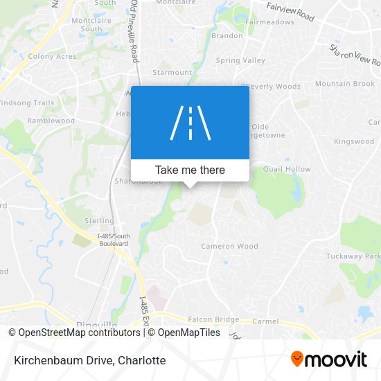 Mapa de Kirchenbaum Drive