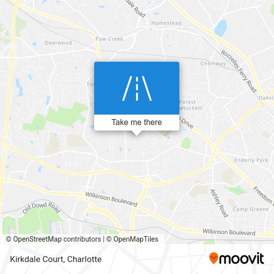 Mapa de Kirkdale Court