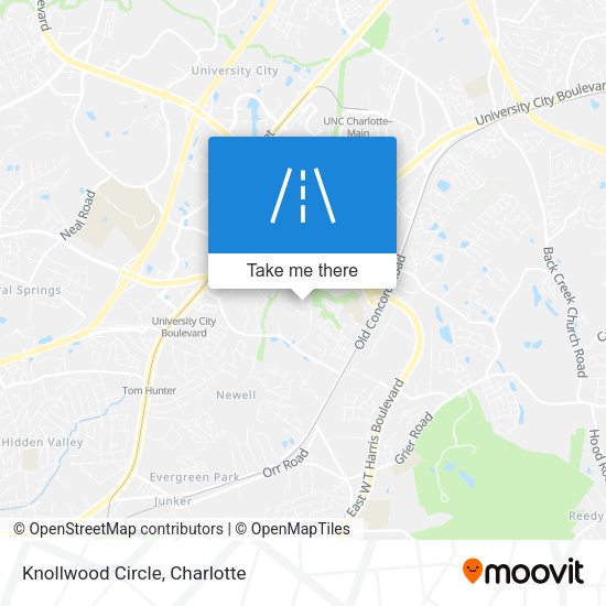 Knollwood Circle map