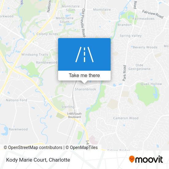 Mapa de Kody Marie Court
