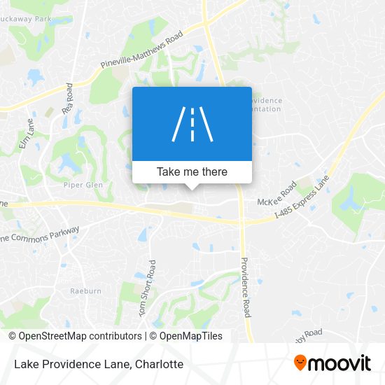Mapa de Lake Providence Lane