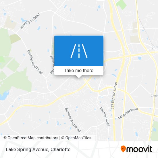Mapa de Lake Spring Avenue
