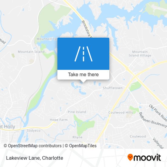 Mapa de Lakeview Lane