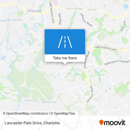 Lancaster Park Drive map