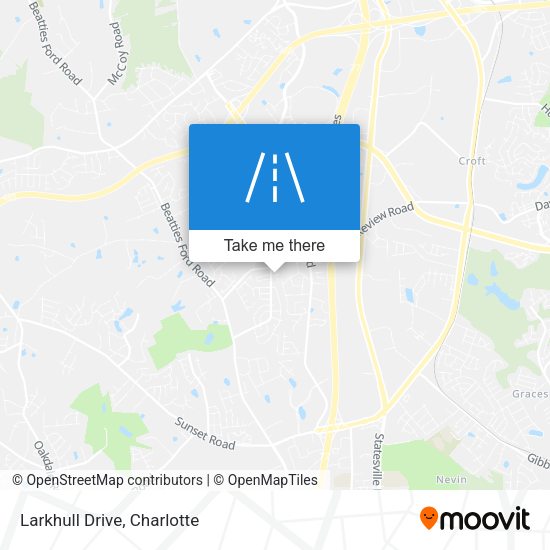 Mapa de Larkhull Drive