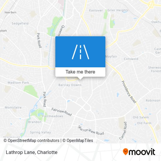 Mapa de Lathrop Lane