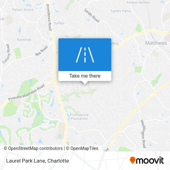 Mapa de Laurel Park Lane