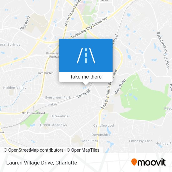 Lauren Village Drive map