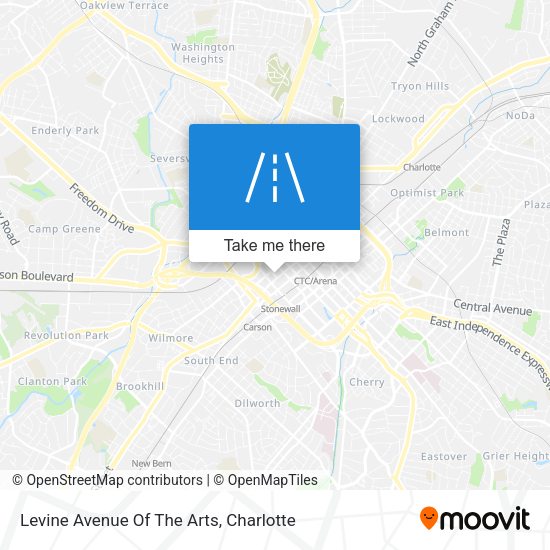 Levine Avenue Of The Arts map
