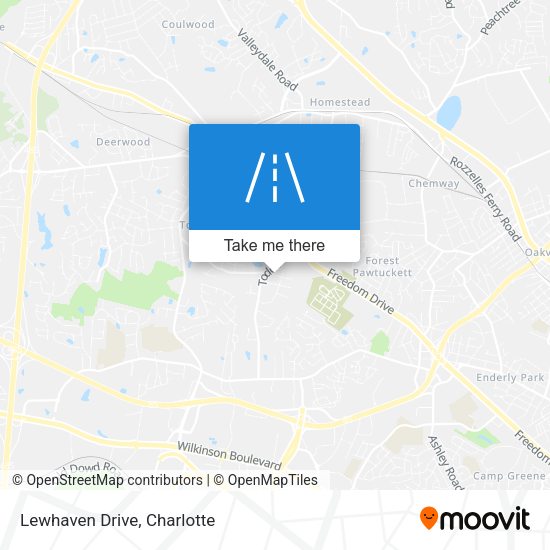 Mapa de Lewhaven Drive