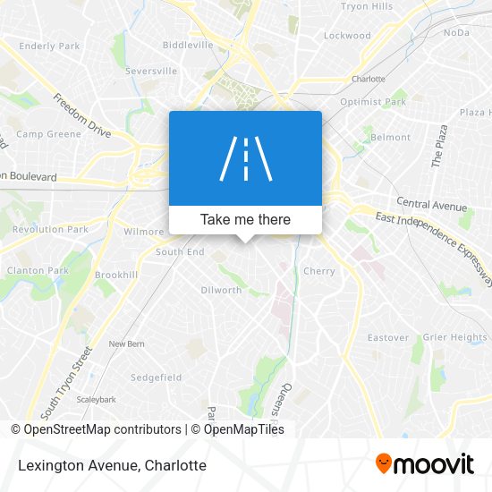 Mapa de Lexington Avenue