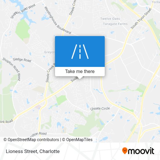 Mapa de Lioness Street