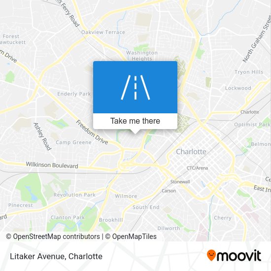 Mapa de Litaker Avenue