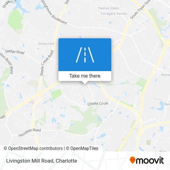 Mapa de Livingston Mill Road