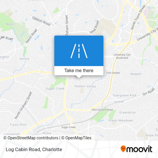 Mapa de Log Cabin Road