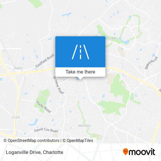 Mapa de Loganville Drive
