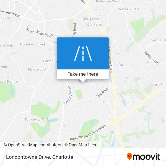 Londontowne Drive map