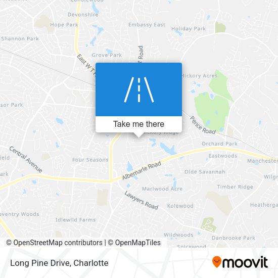 Mapa de Long Pine Drive