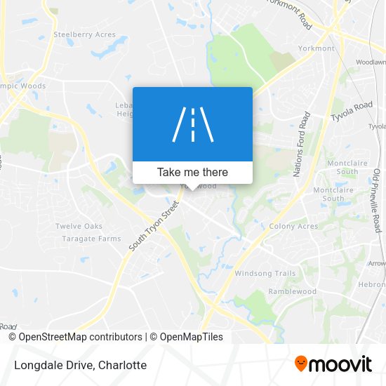 Mapa de Longdale Drive