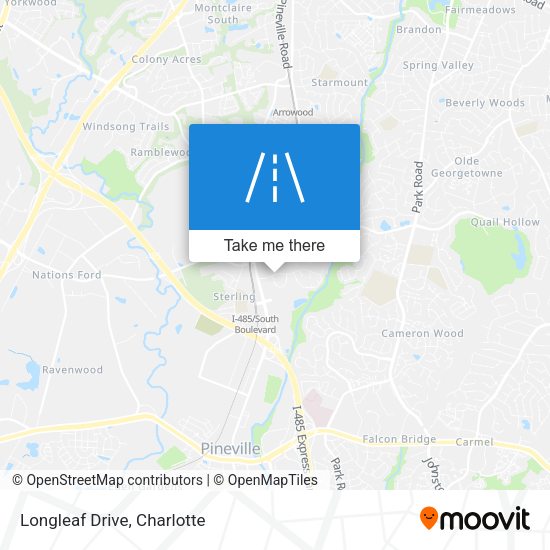 Mapa de Longleaf Drive