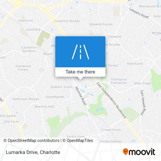 Mapa de Lumarka Drive