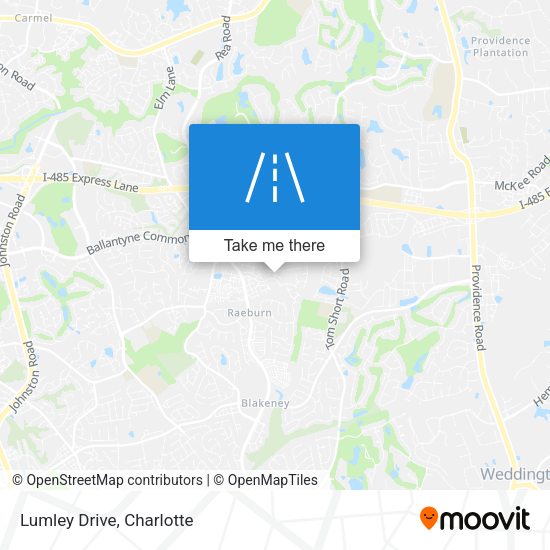 Mapa de Lumley Drive