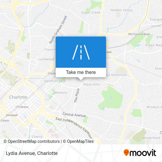 Mapa de Lydia Avenue