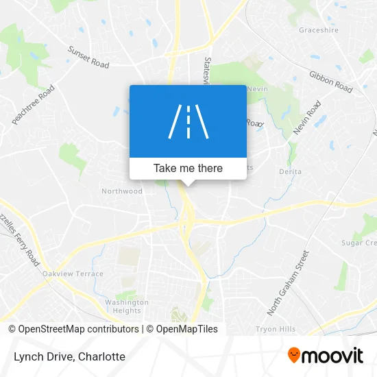 Lynch Drive map