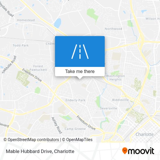 Mapa de Mable Hubbard Drive