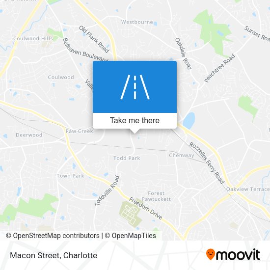 Mapa de Macon Street