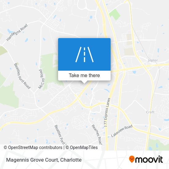 Magennis Grove Court map