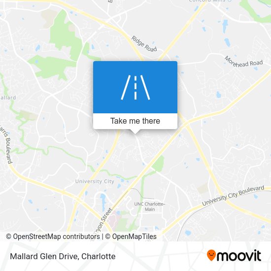 Mapa de Mallard Glen Drive