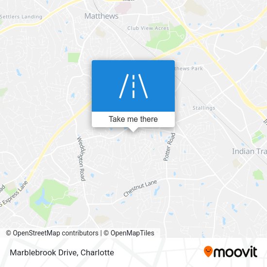 Marblebrook Drive map