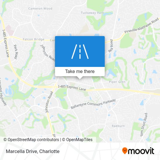 Mapa de Marcella Drive