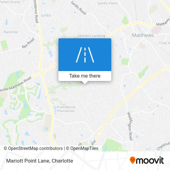 Mapa de Mariott Point Lane